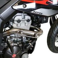 Pot echappement compatible avec Aprilia Rx 125 2018-2020, Decatalizzatore, Suppresseur de cataliseu, décatalyseurr, article sans homologation 