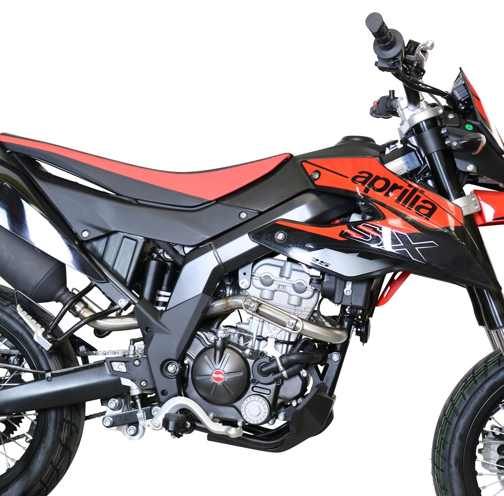 Pot echappement compatible avec Aprilia Rx 125 2018-2020, Decatalizzatore, Suppresseur de cataliseu, décatalyseurr, article sans homologation 