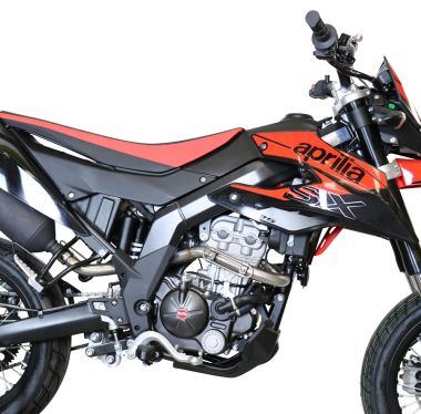 Pot echappement compatible avec Aprilia Rx 125 2018-2020, Decatalizzatore, Suppresseur de cataliseu, décatalyseurr, article sans homologation 