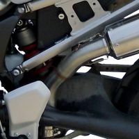Pot echappement compatible avec Yamaha Xt 1200 Z Supertenere 2017-2020, Trioval, Échappement légal, homologué,silencieux avec db killer amovible et tuyau de liaison spécifique 