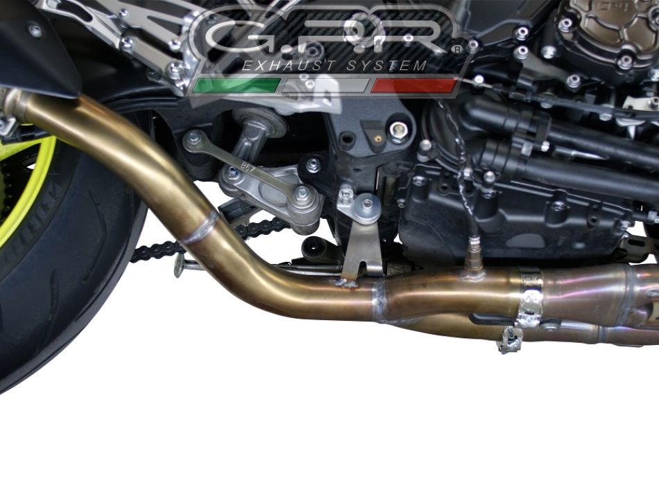 GPR exhaust compatible with Yamaha FZ-10 2016-2024, Furore Nero, Mid ...