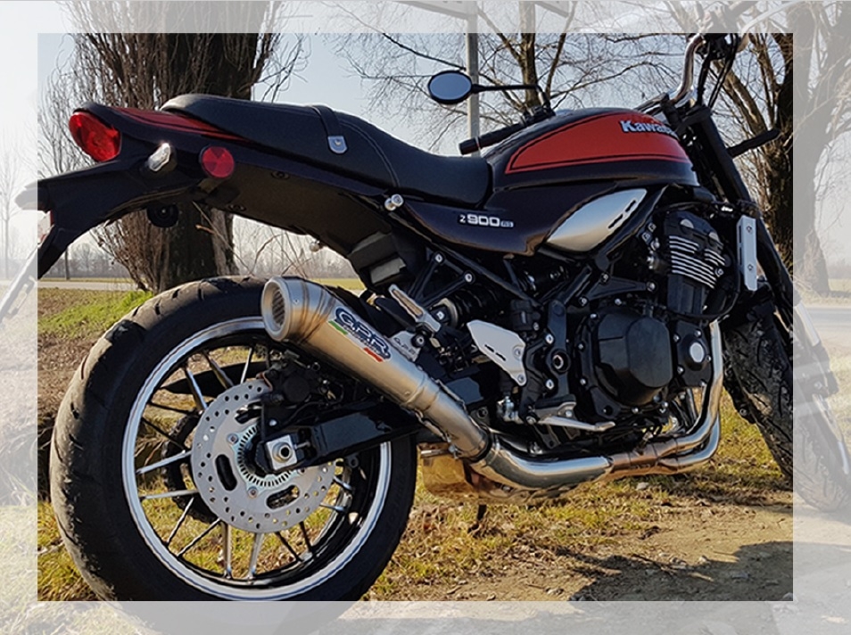 Pot echappement compatible avec Triumph Bonneville Thruxton 1200 2016-2019, Ultracone Inox Cafè Racer, Silencieux Homologué Universel,avec db killer amovible sans Tube de liaison 