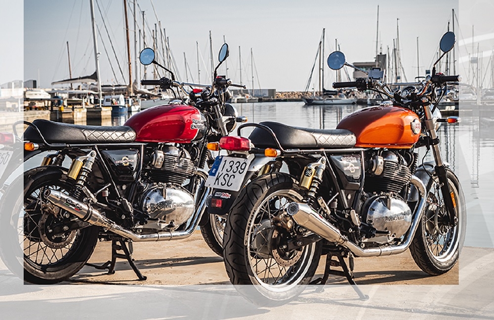 Pot echappement compatible avec Triumph Bonneville Thruxton 1200 2016-2019, Ultracone Inox Cafè Racer, Silencieux Homologué Universel,avec db killer amovible sans Tube de liaison 