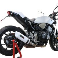 Pot echappement compatible avec Honda Cb 1000 R 2021-2024, Albus Evo4, Échappement légal, homologué,silencieux avec db killer amovible et tuyau de liaison spécifique 