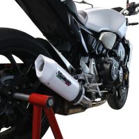 Pot echappement compatible avec Honda Cb 1000 R 2021-2024, Albus Evo4, Échappement légal, homologué,silencieux avec db killer amovible et tuyau de liaison spécifique 