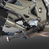 Pot echappement compatible avec Honda Cbf 1000 - ST 2006-2009, Satinox , Paire de pot d'échappement homologuées, livrées avec db killer amovible et raccords spécifiques 