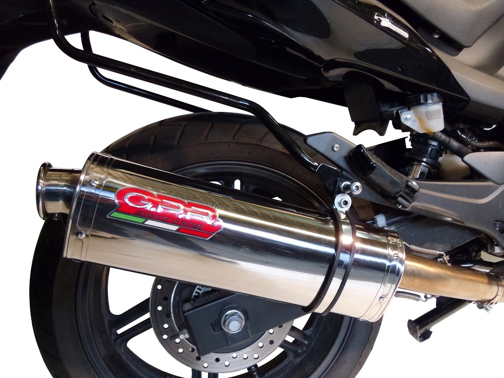 Pot echappement compatible avec Honda Cbf 1000 - ST 2010-2016, Trioval, Échappement légal, homologué,silencieux avec db killer amovible et tuyau de liaison spécifique 