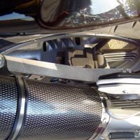 Pot echappement compatible avec Honda Cbf 600 - N 2004-2007, Furore Nero, Échappement légal, homologué,silencieux avec db killer amovible et tuyau de liaison spécifique 