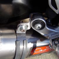 Pot echappement compatible avec Honda Cbr 1000 Rr 2008-2011, Furore Poppy, Échappement légal, homologué,silencieux avec db killer amovible et tuyau de liaison spécifique 