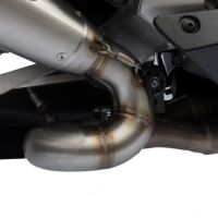 Pot echappement compatible avec Honda Cbr 1000 Rr 2008-2011, Satinox , Échappement légal, homologué,silencieux avec db killer amovible et tuyau de liaison spécifique 