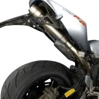Pot echappement compatible avec Honda Cbr 1000 Rr 2004-2007, Deeptone Inox, Pot échappement racing, avec les tuyaux de liaison, article sans homologation 