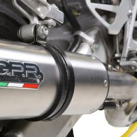 Pot echappement compatible avec Honda Cbr 600 F - Sport 2001-2007, Trioval, Échappement légal, homologué,silencieux avec db killer amovible et tuyau de liaison spécifique 