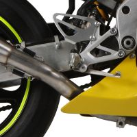 Pot echappement compatible avec Honda Cbr 600 F - Sport 2001-2007, Trioval, Échappement légal, homologué,silencieux avec db killer amovible et tuyau de liaison spécifique 
