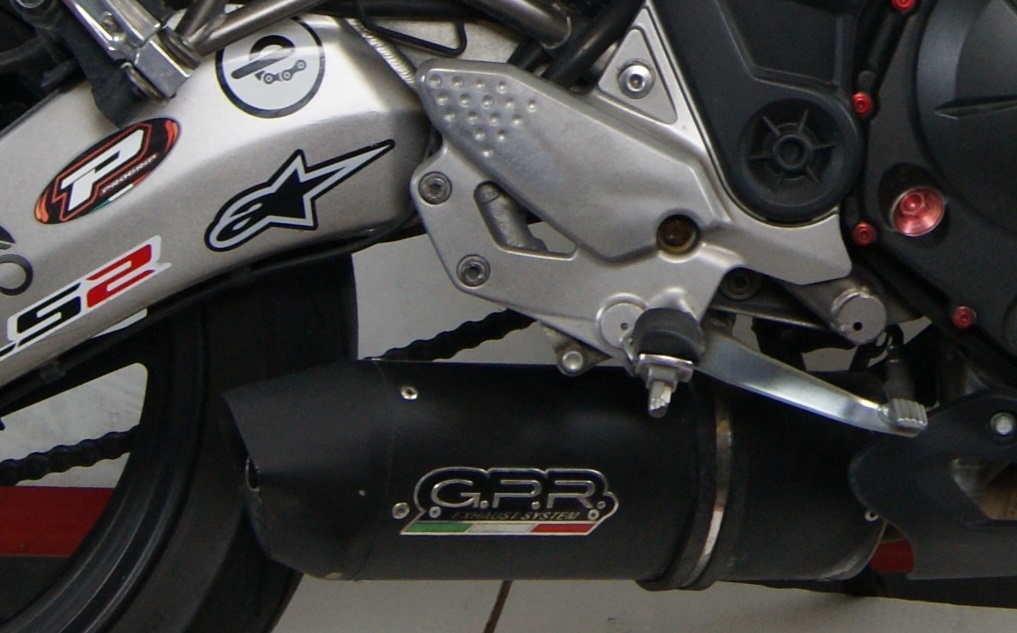 Pot echappement compatible avec Cf Moto Nk 650 2012-2016, Furore Nero, Échappement légal, homologué,silencieux avec db killer amovible et tuyau de liaison spécifique 