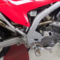 Pot echappement compatible avec Honda Crf 250 M 2013-2016, Albus Ceramic, Pot échappement complet, non légal pour les pays de l'UE, avec db killer amovible 