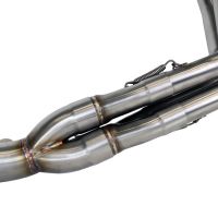 Pot echappement compatible avec Kawasaki Z 900 E 2017-2020, M3 Black Titanium, Pot echappement racing, ligne complet, fourni avec collecteur spécifique, article sans homologation 