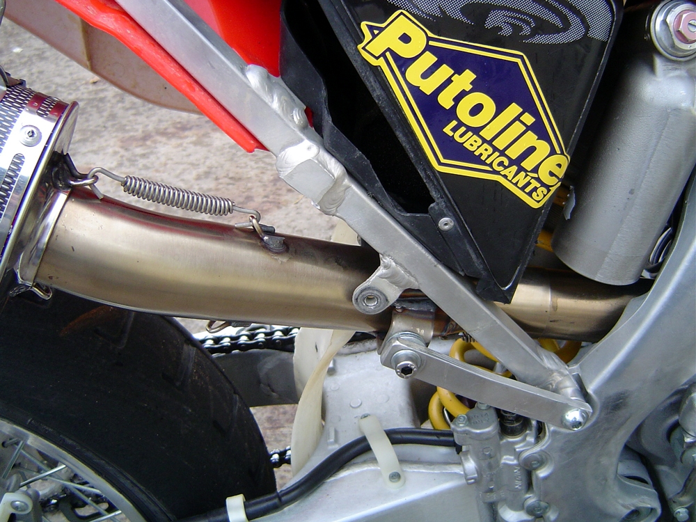 Pot echappement compatible avec Honda Crf 450 R-RX 2006-2008, Furore Nero, Homologué et légal, système d'échappement complet, avec db killer amovible 