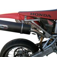 Pot echappement compatible avec Honda Crf 450 R-RX 2001-2002, Furore Nero, Échappement légal, homologué,silencieux avec db killer amovible et tuyau de liaison spécifique 