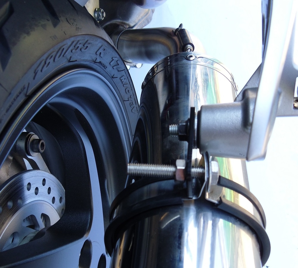 Pot echappement compatible avec Honda Vfr 800 X Crossrunner 800 2011-2014, Albus Ceramic, Échappement légal, homologué,silencieux avec db killer amovible et tuyau de liaison spécifique 