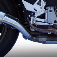 Pot echappement compatible avec Honda Vfr 800 X Crossrunner 800 2011-2014, Albus Ceramic, Échappement légal, homologué,silencieux avec db killer amovible et tuyau de liaison spécifique 
