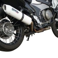 Pot echappement compatible avec Honda VFR1200X Crosstourer 2011-2016, Albus Ceramic, Échappement légal, homologué,silencieux avec db killer amovible et tuyau de liaison spécifique 