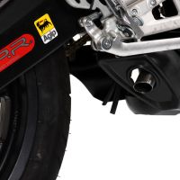 GPR exhaust compatible with  Derbi Gpr 125 2009-2010, Alluminio Ghost, Full system exhaust including removable db killer and catalyst, EPA-compliant 