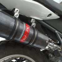 Pot echappement compatible avec Derbi Mulhacèn 2006-2011, Furore Nero, Échappement légal, homologué,silencieux avec db killer amovible et tuyau de liaison spécifique 