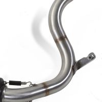 Pot echappement compatible avec Ktm Duke 390 2013-2016, Albus Ceramic, Échappement légal, homologué,silencieux avec db killer amovible et tuyau de liaison spécifique 