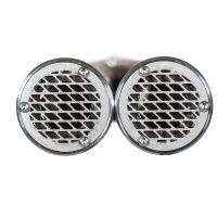 Pot echappement compatible avec F.B. Mondial Hps 300 Pagani 2021-2022, F205, Échappement légal, homologué,silencieux avec db killer amovible et tuyau de liaison spécifique 