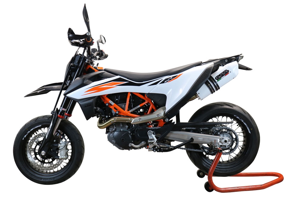 Pot echappement compatible avec Ktm Enduro 690 R 2021-2024, Albus Evo4, Pot Echappement homologué pour les marchés non européens 