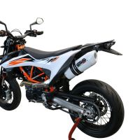 Pot echappement compatible avec Ktm Enduro 690 R 2021-2024, Albus Evo4, Pot Echappement homologué pour les marchés non européens 