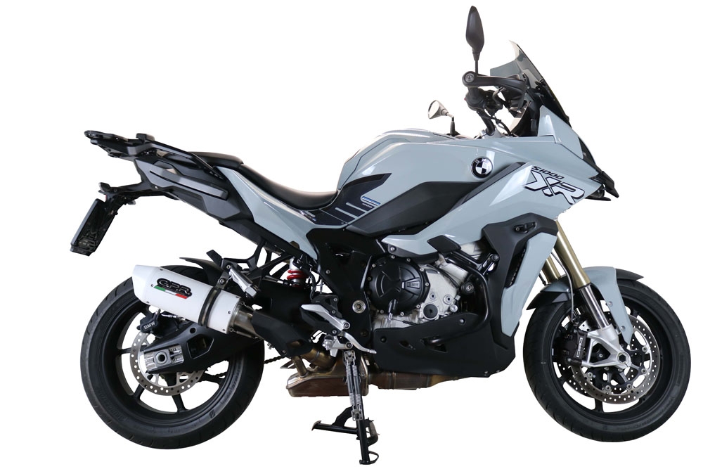 Pot echappement compatible avec Bmw S 1000 XR -M 2020-2025, Albus Evo4, Échappement légal, homologué,silencieux avec db killer amovible et tuyau de liaison spécifique 