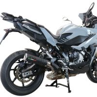 Pot echappement compatible avec Bmw S 1000 XR -M 2020-2025, M3 Black Titanium, Échappement légal, homologué,silencieux avec db killer amovible et tuyau de liaison spécifique 