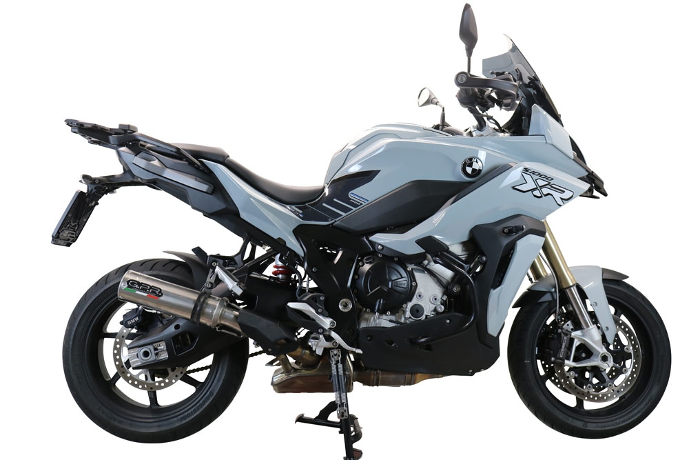 Pot echappement compatible avec Bmw S 1000 XR -M 2020-2025, M3 Inox , Pot échappement racing, avec les tuyaux de liaison, article sans homologation 