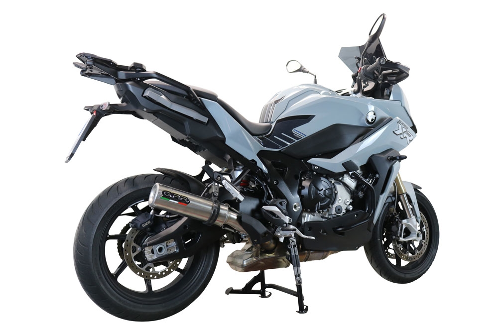 Pot echappement compatible avec Bmw S 1000 XR -M 2020-2025, M3 Inox , Pot échappement racing, avec les tuyaux de liaison, article sans homologation 