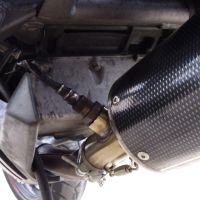 Pot echappement compatible avec Kawasaki Versys 650 2006-2014, Satinox , Échappement légal, homologué,silencieux avec db killer amovible et tuyau de liaison spécifique 