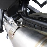 Pot echappement compatible avec Bmw F 800 Gt 2017-2019, Powercone Evo, Échappement légal, homologué,silencieux avec db killer amovible et tuyau de liaison spécifique 