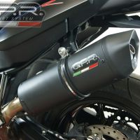 Pot echappement compatible avec Bmw F 800 R 2015-2016, Furore Nero, Échappement légal, homologué,silencieux avec db killer amovible et tuyau de liaison spécifique 