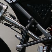 Pot echappement compatible avec Fantic Motor XMF 125 2021-2024, Furore Evo4 Nero, Échappement légal, homologué,silencieux avec db killer amovible et tuyau de liaison spécifique 