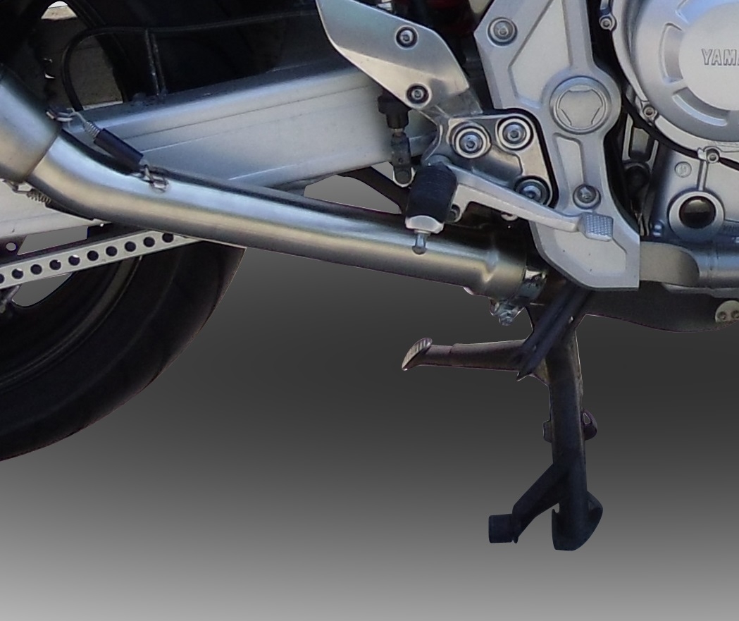 Pot echappement compatible avec Yamaha Fzs 1000 Fazer 2001-2005, Albus Ceramic, Échappement légal, homologué,silencieux avec db killer amovible et tuyau de liaison spécifique 