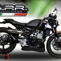 Pot echappement compatible avec F.B. Mondial Hps 300 Pagani 2021-2022, Deeptone Inox, Échappement légal, homologué,silencieux avec db killer amovible et tuyau de liaison spécifique 