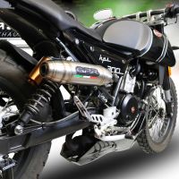 Pot echappement compatible avec F.B. Mondial Hps 300 Pagani 2021-2022, Deeptone Inox, Échappement légal, homologué,silencieux avec db killer amovible et tuyau de liaison spécifique 