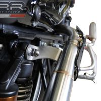 Pot echappement compatible avec F.B. Mondial Hps 300 Pagani 2021-2022, F205, Échappement légal, homologué,silencieux avec db killer amovible et tuyau de liaison spécifique 