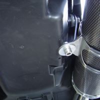 Pot echappement compatible avec Honda Fmx 650 2005-2008, Inox Tondo, Paire de pot d'échappement homologuées, livrées avec db killer amovible et raccords spécifiques 