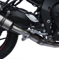 Pot echappement compatible avec Yamaha Fz 8 2010-2016, Trioval, Échappement légal, homologué,silencieux avec db killer amovible et tuyau de liaison spécifique 
