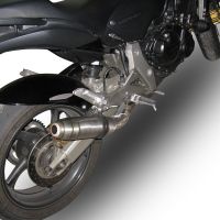 Pot echappement compatible avec Honda Hornet Cb 600 F 2007-2014, Deeptone Inox, Échappement légal, homologué,silencieux avec db killer amovible et tuyau de liaison spécifique 