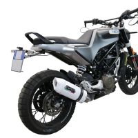 Pot echappement compatible avec Husqvarna Vitpilen 401 2020-2020, Albus Evo4, Échappement légal, homologué,silencieux avec db killer amovible et tuyau de liaison spécifique 