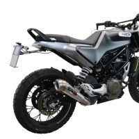 Pot echappement compatible avec Husqvarna Vitpilen 401 2021-2023, Powercone Evo, Échappement légal, homologué,silencieux avec db killer amovible et tuyau de liaison spécifique 