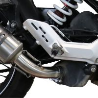 Pot echappement compatible avec Husqvarna Vitpilen 401 2020-2020, Furore Evo4 Nero, Échappement légal, homologué,silencieux avec db killer amovible et tuyau de liaison spécifique 