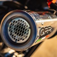 Pot echappement compatible avec Husqvarna Norden 901 2022-2024, M3 Inox , Échappement légal, homologué,silencieux avec db killer amovible et tuyau de liaison spécifique 